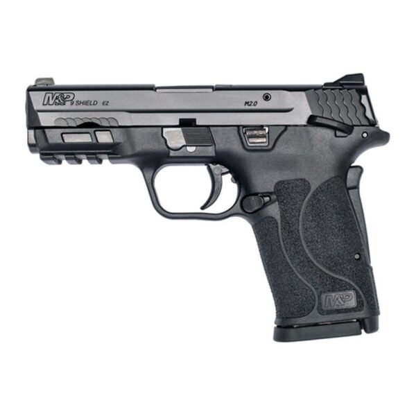 gun-12436-600x600 مسدس سميث آند ويسون M&P SHIELD EZ عيار 9 مم مزود بخاصية أمان الإبهام شبه الأوتوماتيكي - Image 1